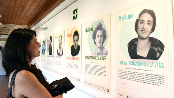 A mostra pode verse ata o 28 de novembro. Foto: Santi Alvite