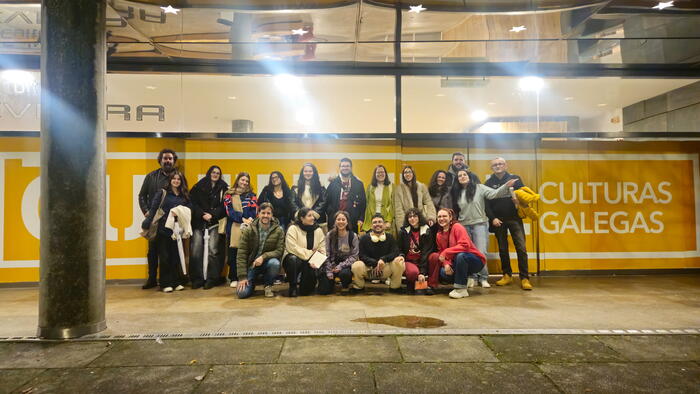 Estudantado da USC no Culturgal