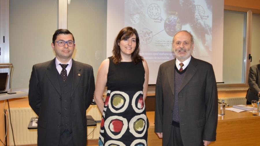 Una investigación del Campus Terra de la USC prueba la modificación de polímeros a través de agentes entrecruzantes