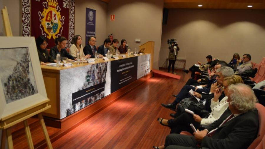 Un congreso en el Campus Terra da “voz y visibilidad” a los emigrantes y refugiados en Europa en busca de soluciones a su problemática