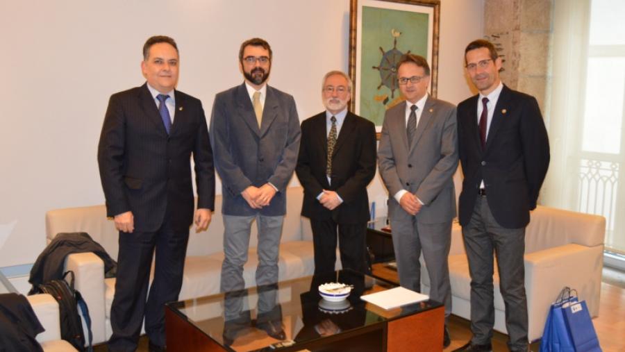 El Campus Terra de la USC y la Universidad Tecnológica Federal de Paraná acuerdan el diseño de dobles grados en ingeniería Forestal, Agronómica y Civil