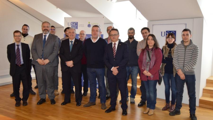 El Campus Terra acoge el acto de adhesión de la USC al Cluster de la Madera y el Diseño de Galicia