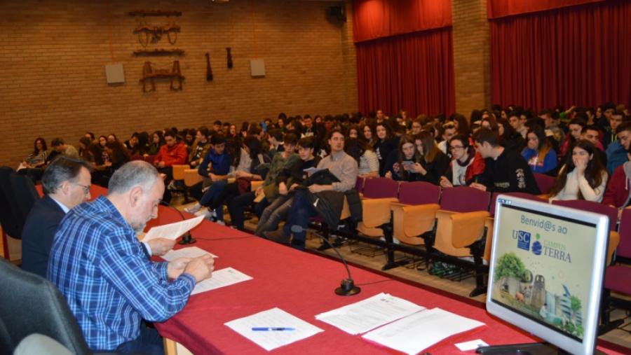 USC y Diputación convocan ayudas para que el alumnado de Enseñanza Media de la provincia de Lugo participe en los ‘Encuentros en el Campus Terra’