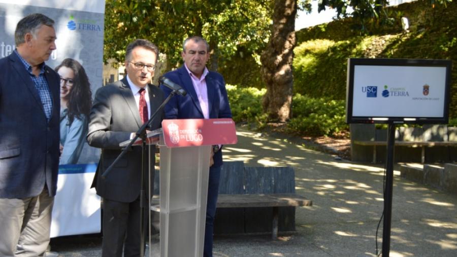  USC y Diputación bonifican el 50% del coste de la matrícula en 10 de los 15 títulos de grado impartidos en el Campus Terra