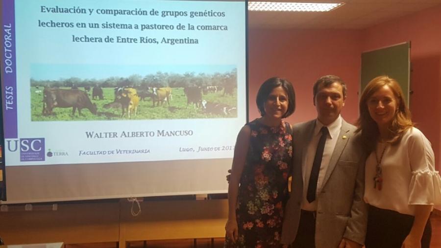 Una tesis desarrollada en la Facultad de Veterinaria del Campus Terra compara grupos genéticos lácteos adecuados para Argentina