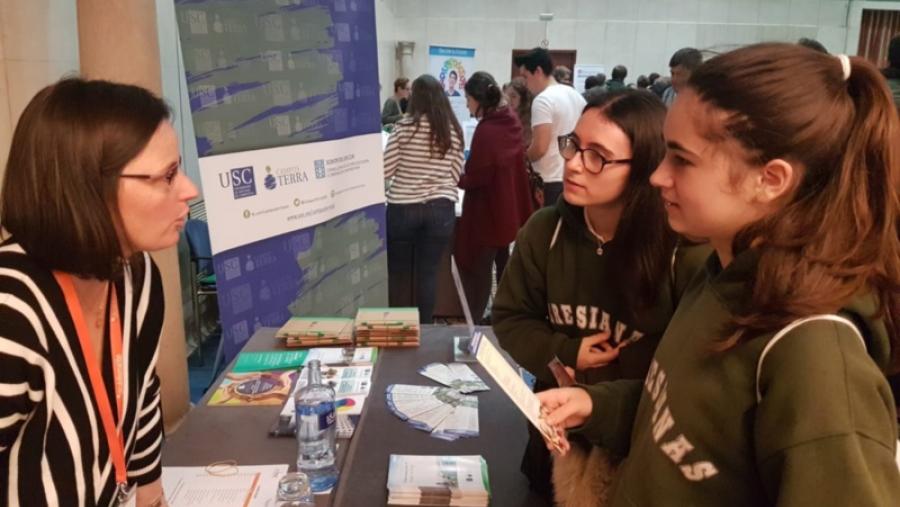 O Campus Terra da USC presenta a súa oferta docente en Unitour Oviedo