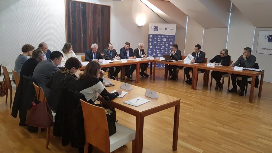La comisión rectora del Campus Terra de la USC aprueba el plan de actuación previsto para 2018