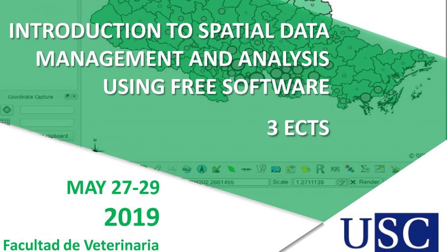 Gapavet organiza un curso introdutorio sobre manexo de datos espaciais e a súa análise a través do software libre