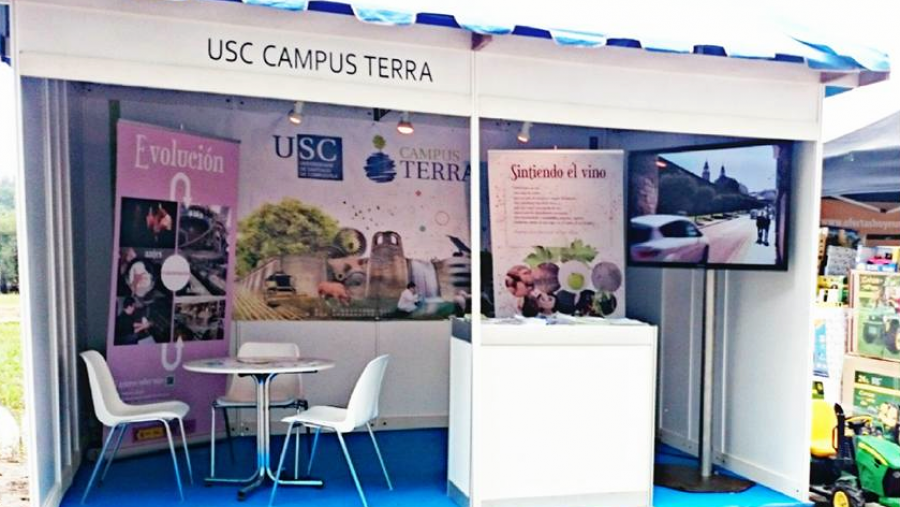 El Campus Terra de la USC expone en Galiforest su oferta académica especializada en el ámbito forestal