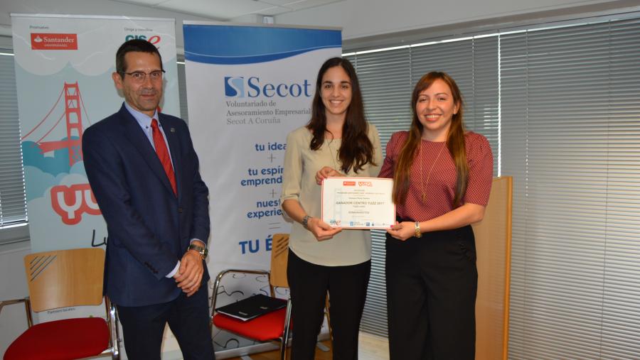 El proyecto ZebraNanoTox gana el premio de emprendimiento Santander YUZZ de Lugo