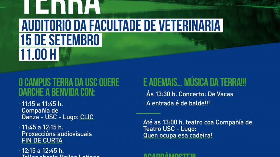 El Campus Terra de la USC hace visible la actividad de sus servicios en la jornada de bienvenida al curso 2016/2017