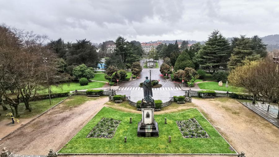 O reitor ten posto a disposición das autoridades sanitarias todas as capacidades da Universidade. FOTO: Santi Alvite