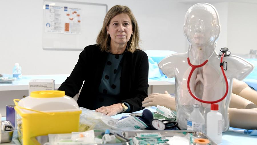 Silveira é decana de Enfermaría dende o ano 2016. FOTO: santi Alvite