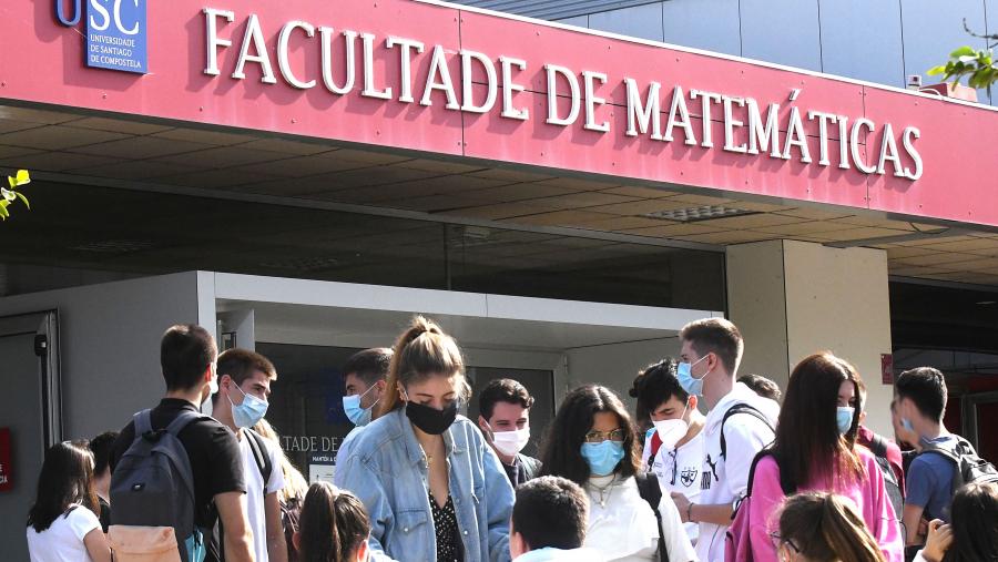 O concurso nesta edición conta coa colaboración da Facultade de Matemáticas e o Instituto de Matemáticas da USC. FOTO: Santi Alvite