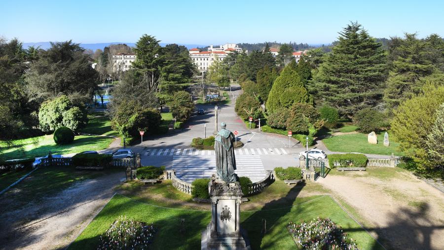 Na edición correspondente a 2021, a institución compostelá sitúase no chanzo 446 do mundo e no número 15 da listaxe relativa ao eido español e que integra un total de 265 institucións. FOTO: Santi Alvite 