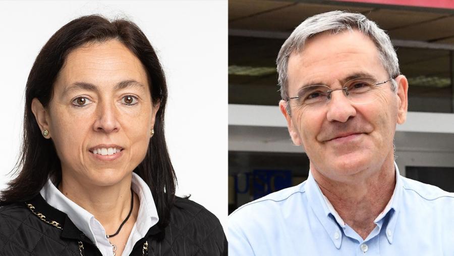 Carmen Álvarez e Manuel Ladra