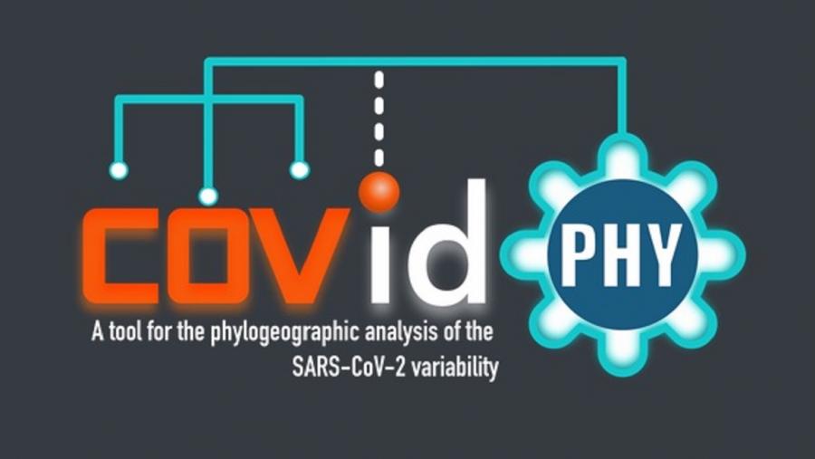 CovidPhy permite tamén explorar a distribución xeoespacial de variantes do virus no mundo 
