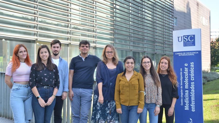 Equipo de Sandra Robla no CiMUS 