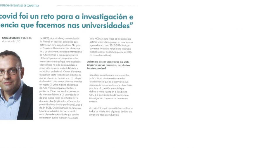 Entrevista a G. Feijoo