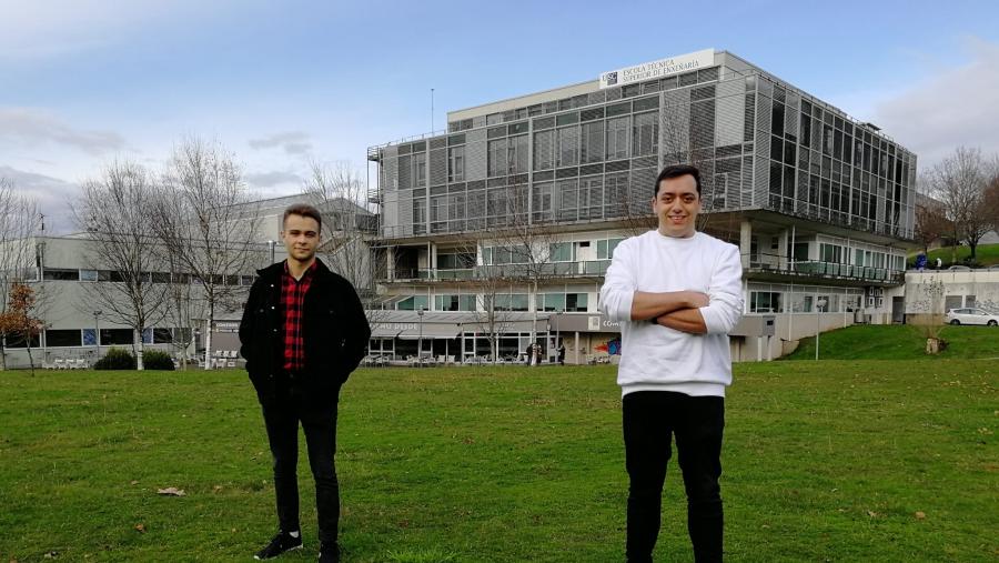 Álvaro Goldar e Francisco Cardama