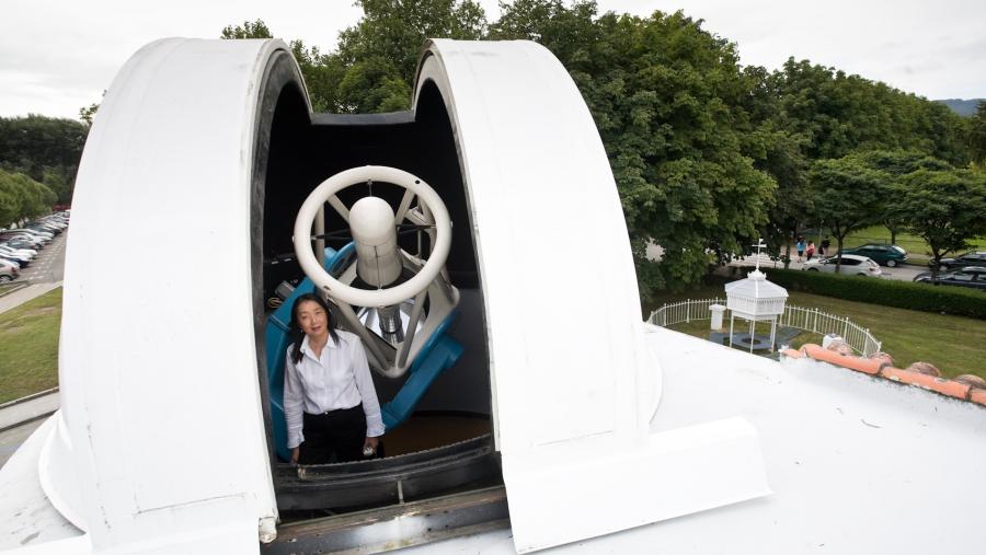 Josefina Ling é membro do Observatorio Astronómico Ramón M.ª Aller da USC