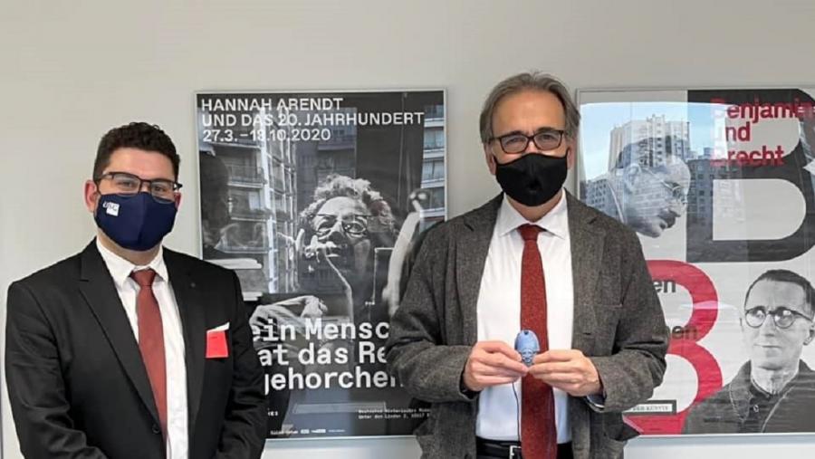 Alexandre Sotelino e Joan Subirats