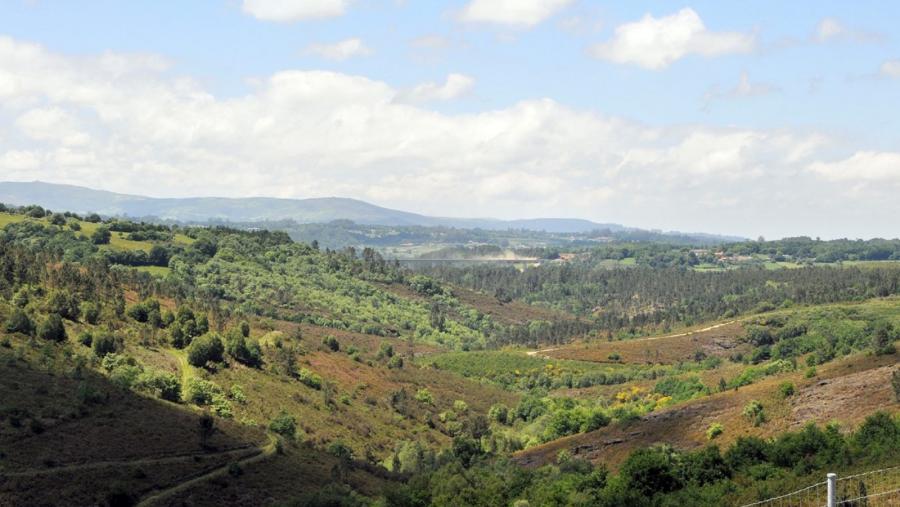 Unha paisaxe de Galicia