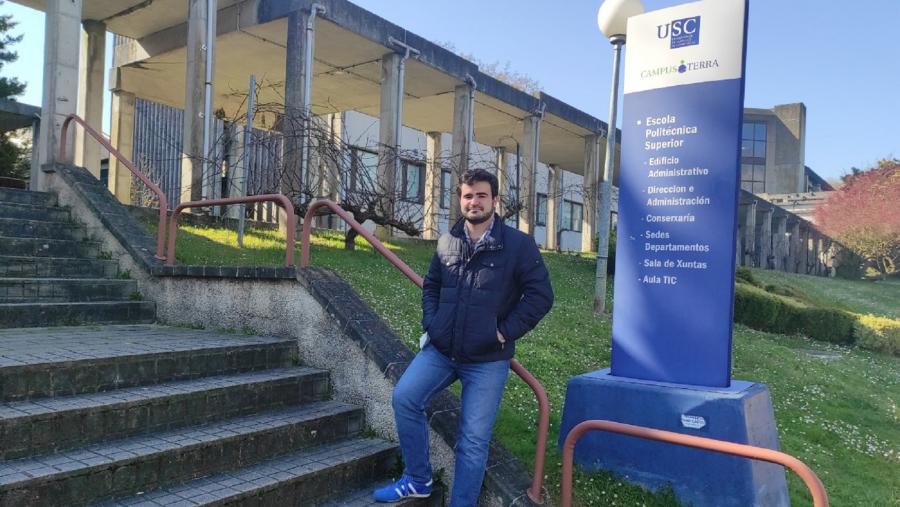 Andrés Osoro Corsino, na EPS de Enxeñaría do Campus de Lugo