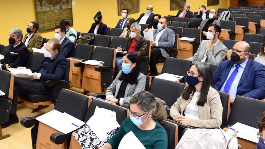 Público asistente de xeito presencial ao congreso