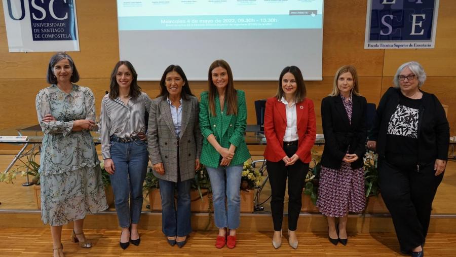 Foto de familia das participantes