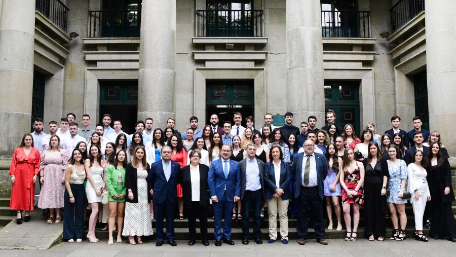 Acto de graduación X promoción do Grao en Química da USC