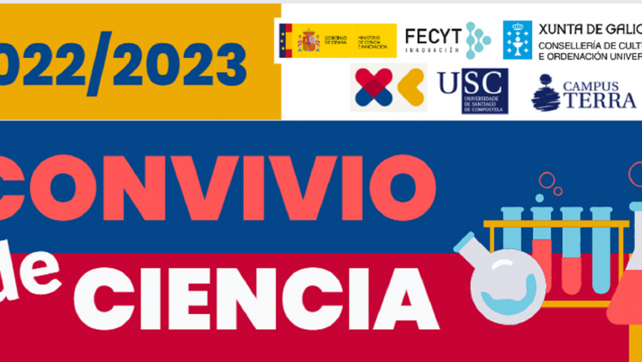 Cartaz do proxecto Convivio de Ciencia