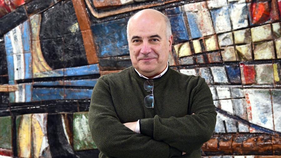 Xoán Ramón Doldán García é profesor no Departamento de Economía Aplicada. FOTO: Santi Alvite