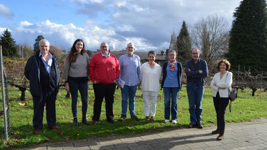 Equipo investigador da Escola Politécnica Superior de Enxeñaría do Campus Terra USC 