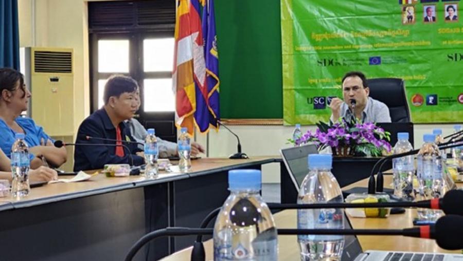 O profesor Óscar Rodil Marzábal, da USC, presidiu as reunións en calidade de coordinador do proxecto