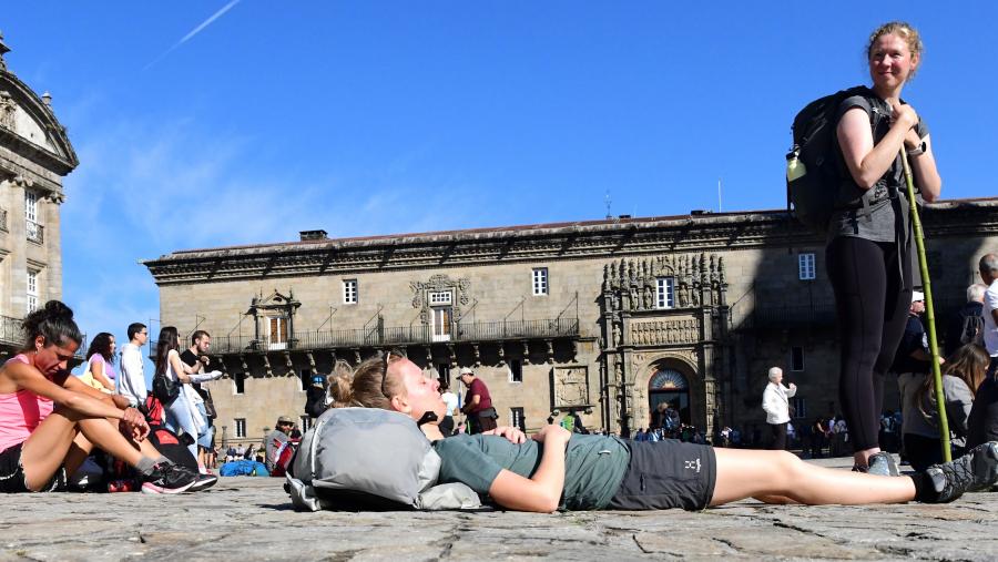 O tema de estudo debe abordar o Camiño de Santiago e as peregrinacións. FOTO: Santi Alvite