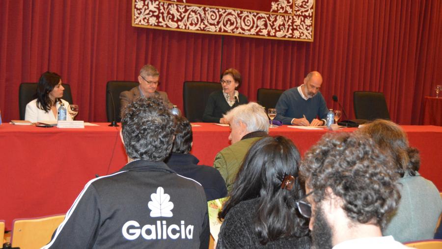 Inauguración da xornada de presentación de resultados do grupo operativo Acrema, na EPS de Enxeñaría