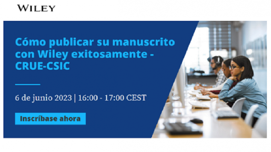 Formación de Wiley sobre publicación de manuscritos