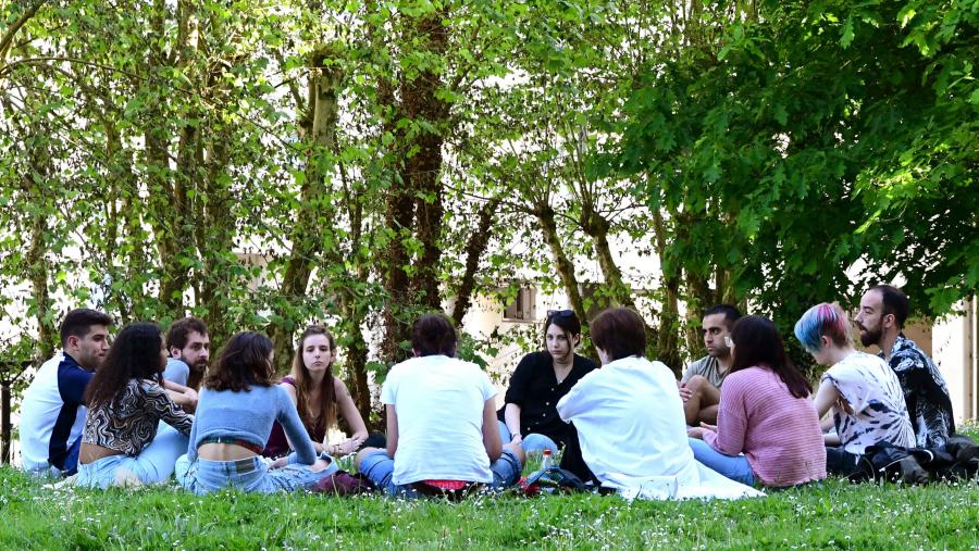 Poderá presentarse ao certame de maneira individual ou en grupo, todo o alumnado matriculado nas universidades no curso 2022-23. FOTO: Santi Alvite