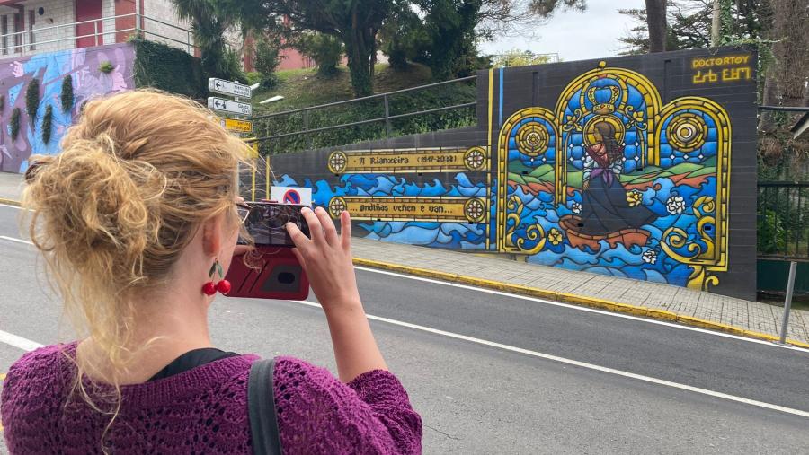 O equipo investigador agarda que a cidadanía galega goce atopando murais e compartíndoos cunha comunidade crecente