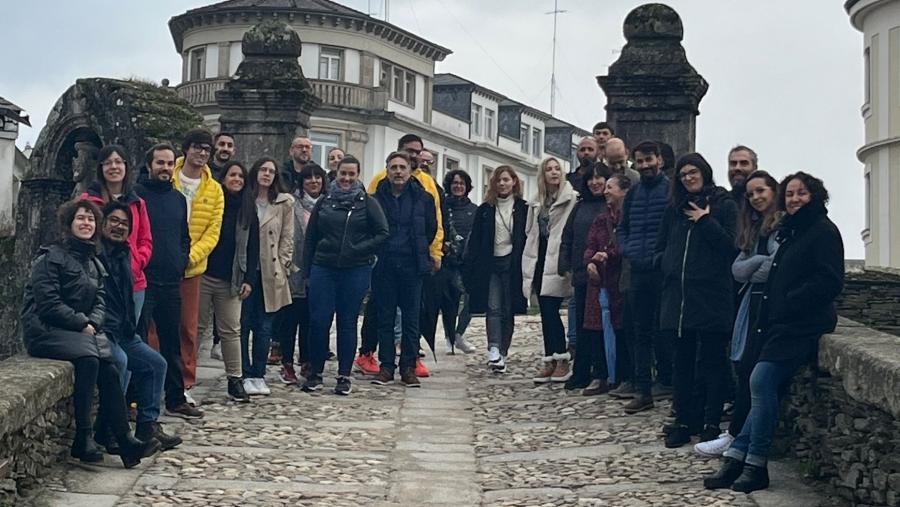 Participantes e organizadores do XXIX Maratón Fotográfico do Campus