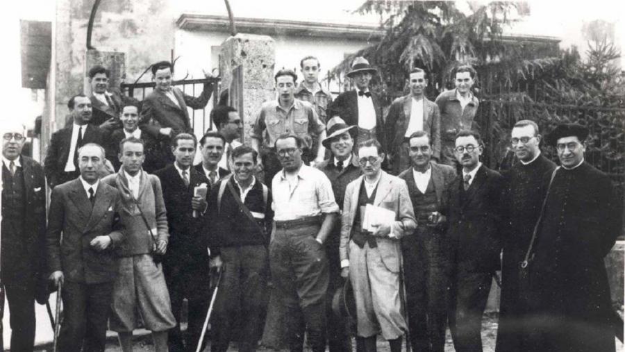 O SEG fundouse o 12 de outubro de 1923. FOTO: Museo Provincial de Pontevedra 