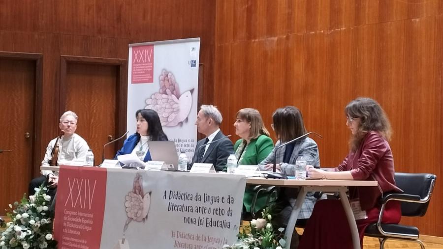 Inauguración do congreso da SEDLL. FOTO: Facultade de Ciencias da Educación