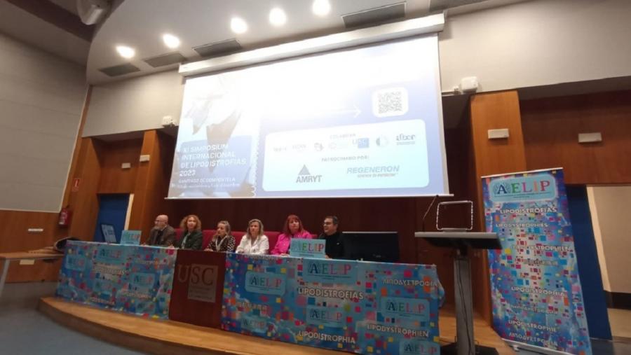 Inauguración do simposio no Edificio Docente Roberto Novoa Santos