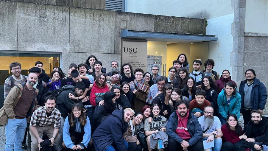 Participantes e organizadores do IX Findecurta