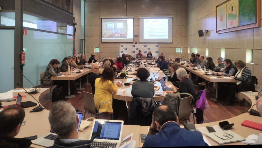 Un momento da xornada da mañá do xoves no Centro de Estudos Avanzados