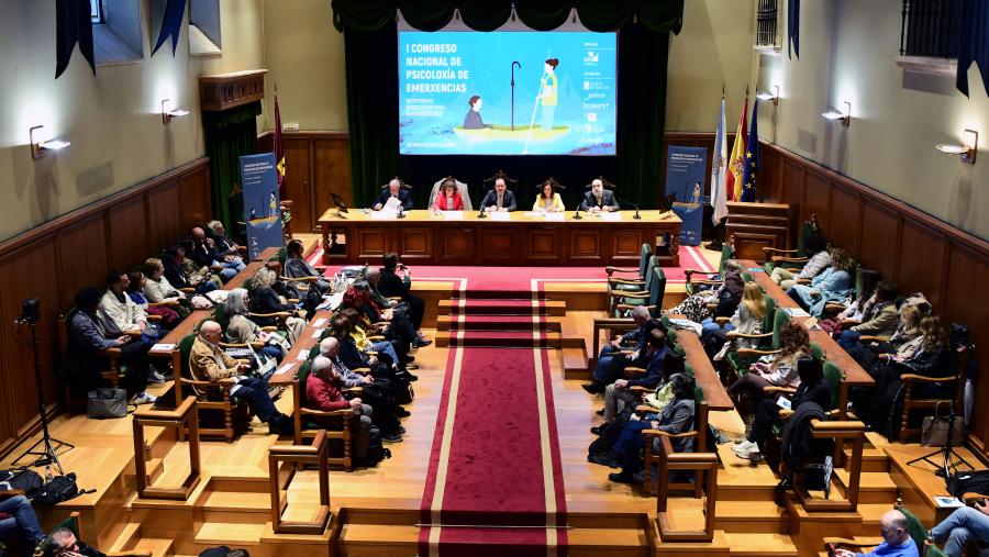 Un momento da inauguración do encontro. FOTO: Santi Alvite