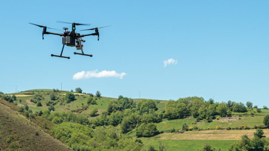 O proxecto emprega drons de 3edata. FOTO: 3edata
