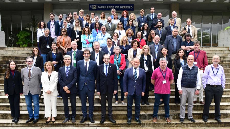 As xornadas reúnen os delegados e delegadas de Protección de datos das Universidades Españolas. Foto: Santi Alvite