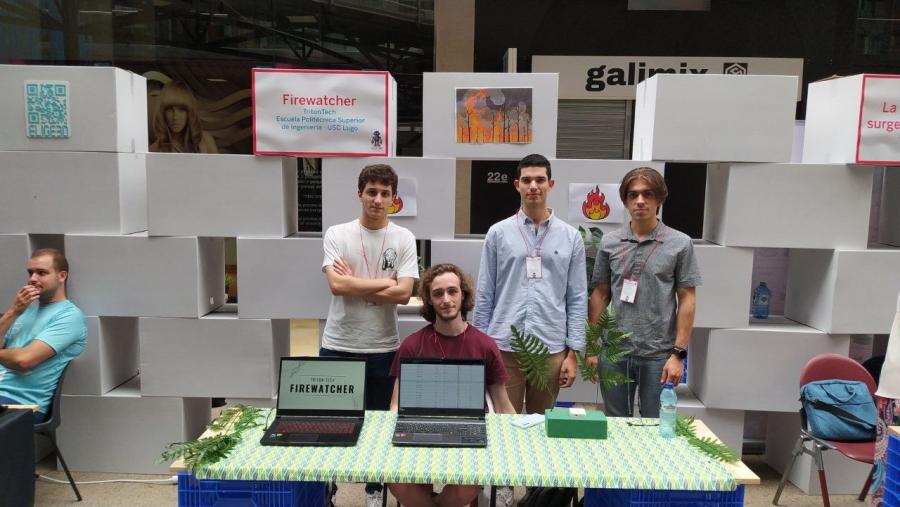 Estudantado de Robótica premiado na xornada 